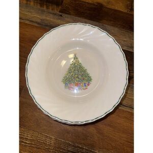 12 Noel Porcelle Christmas Salad Bowls by The House Of Salem